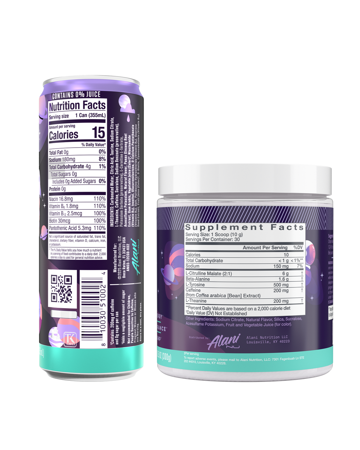 Cosmic Stardust Energy Drink and Pre-Workout Bundle