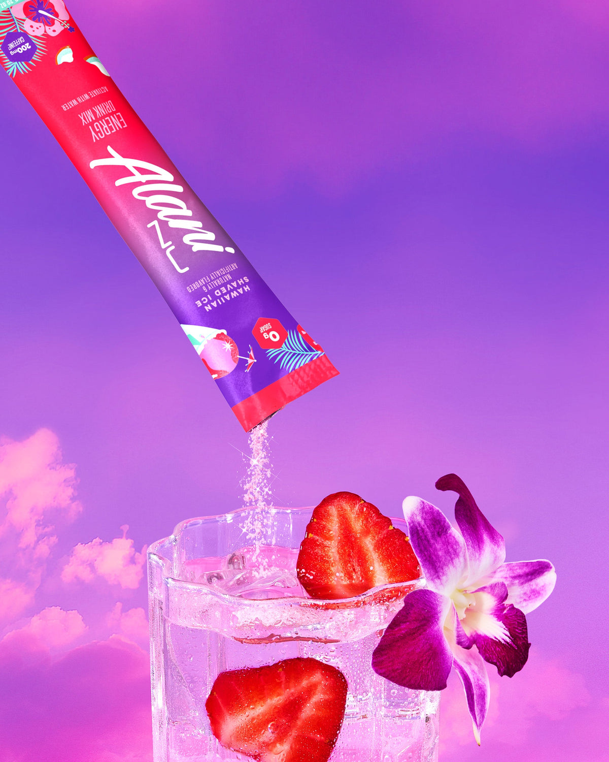 Hawaiian Shaved Ice Energy Stick Mix, 10-Pack