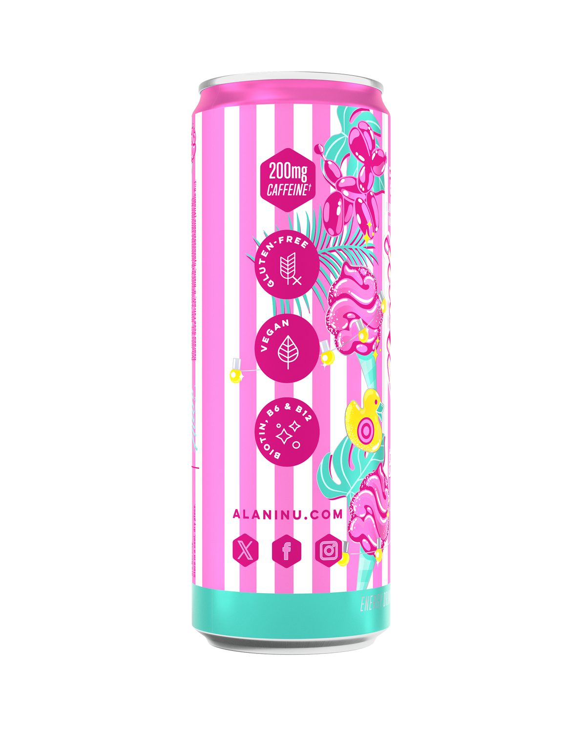 Cotton Candy Zero-Sugar Energy Drink, 12-Pack