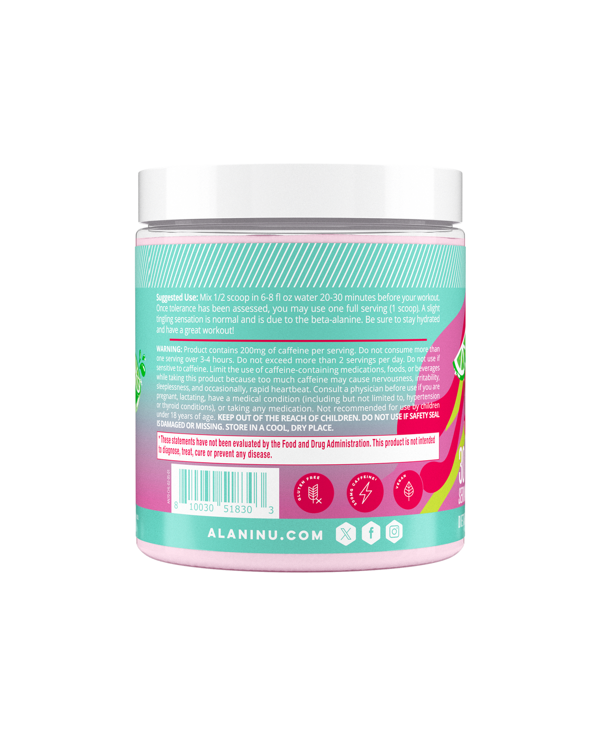 Cherry Twist Pre-Workout Formula, 30 Servings