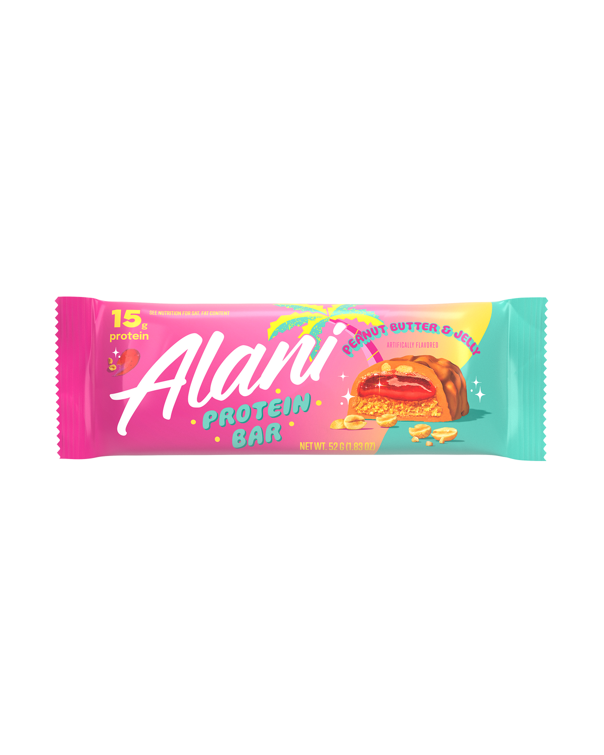 15g Protein Peanut Butter and Jelly Bars, 4-Pack