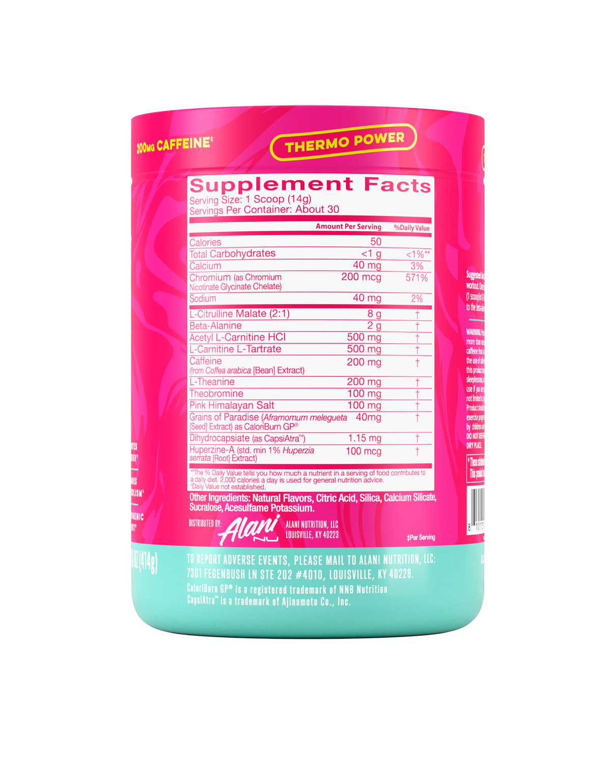 Thermo Pre-Workout+ Burn - Dragon Fruit Rush, 30 Servings