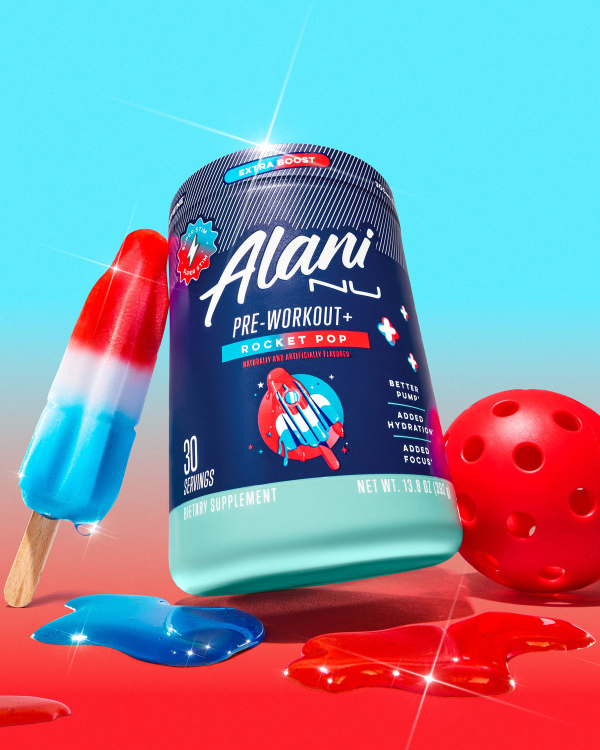 Rocket Pop Pre-Workout+ - 30 Servings