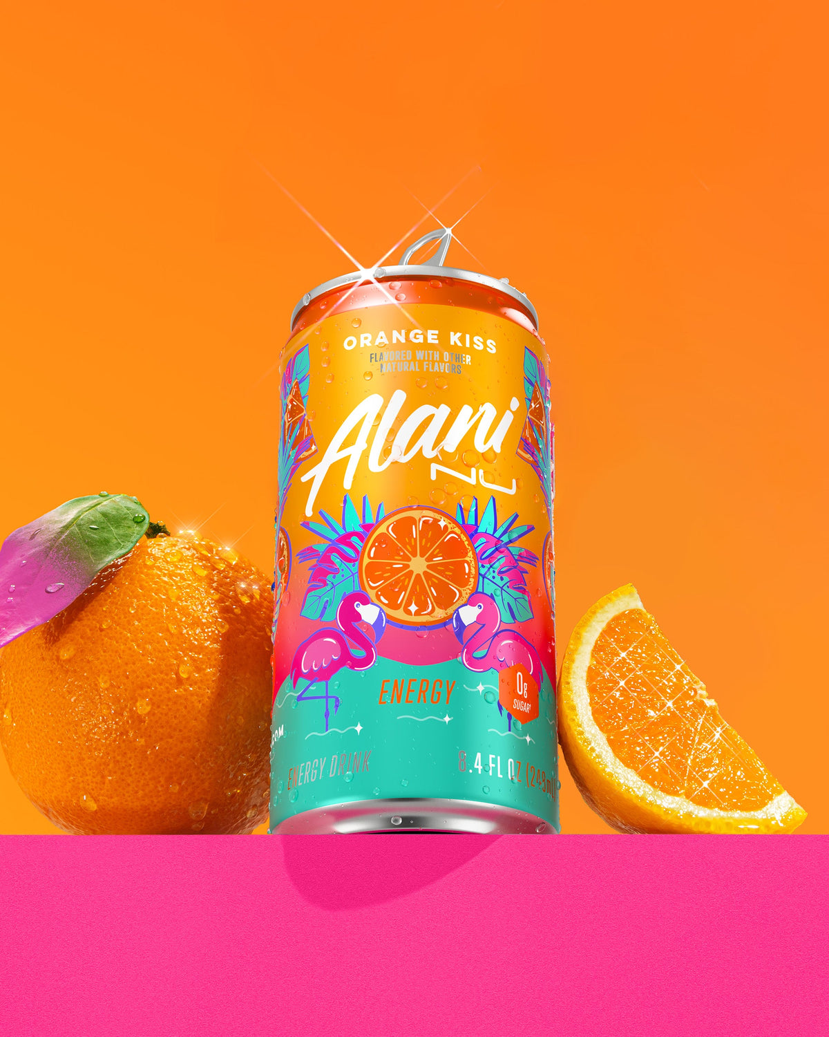Orange Kiss Mini Energy Drink - 24-Pack