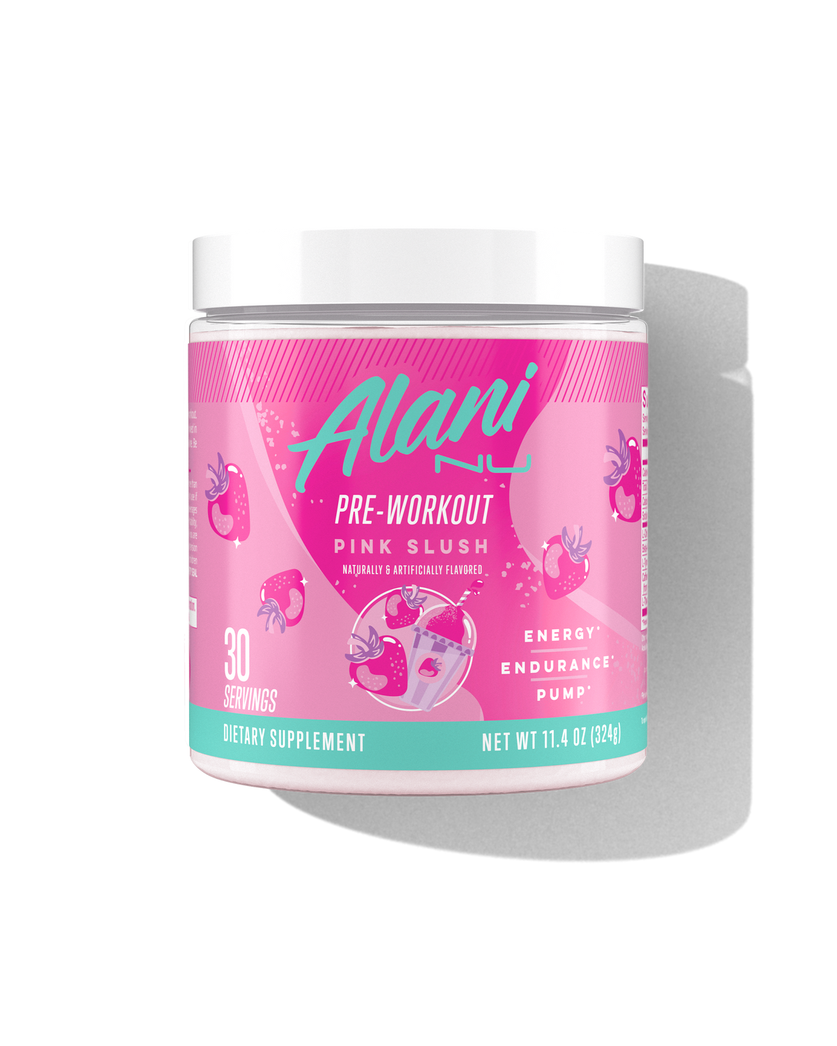Pink Slush Pre-Workout Supplement, 30 Servings