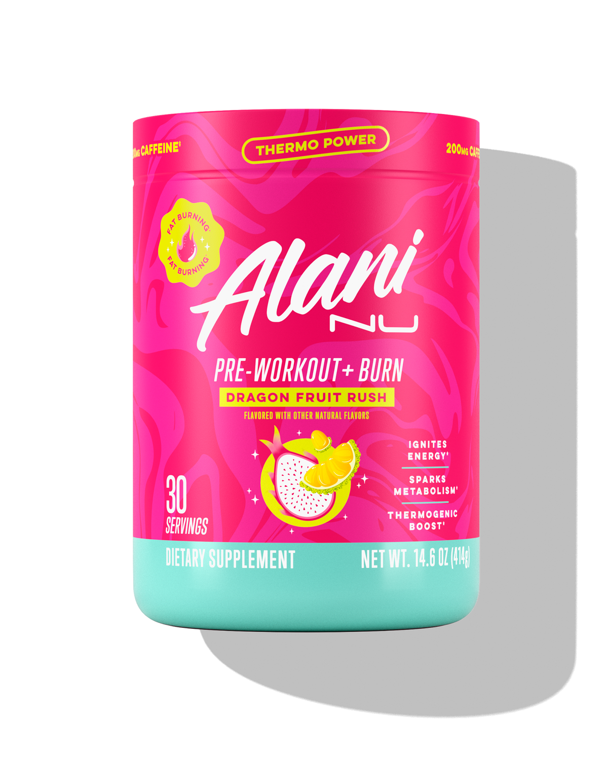 Thermo Pre-Workout+ Burn - Dragon Fruit Rush, 30 Servings