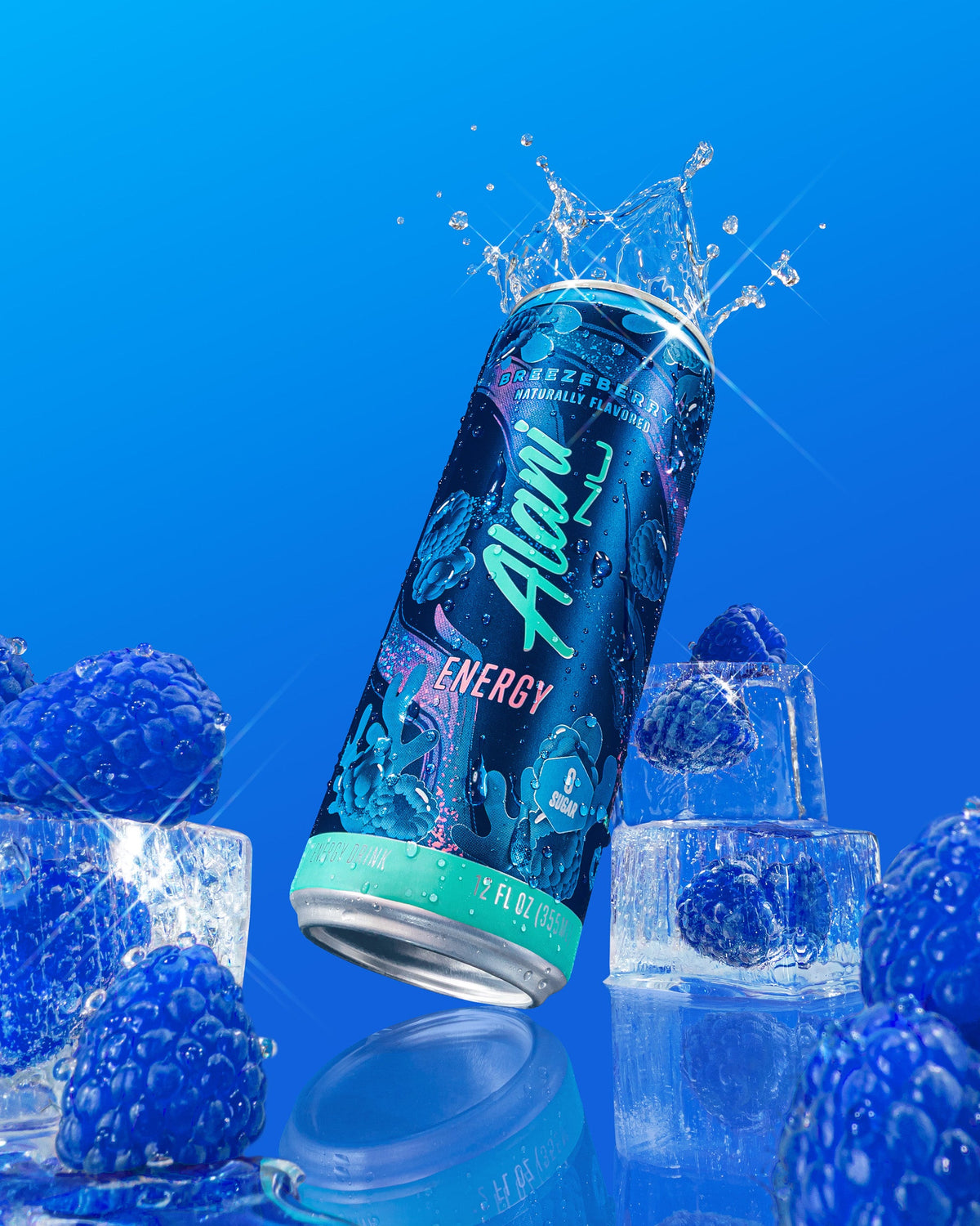 Breezeberry Sugar-Free Energy Drink, 12-Pack