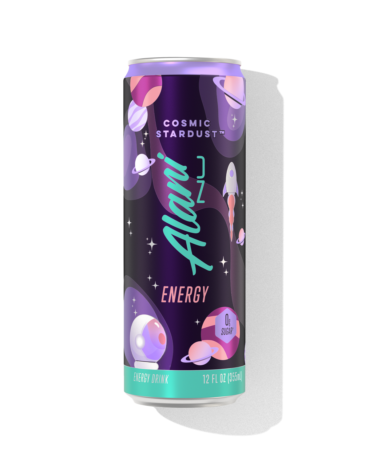 Cosmic Stardust Energy Drink, No Sugar, 12-Pack