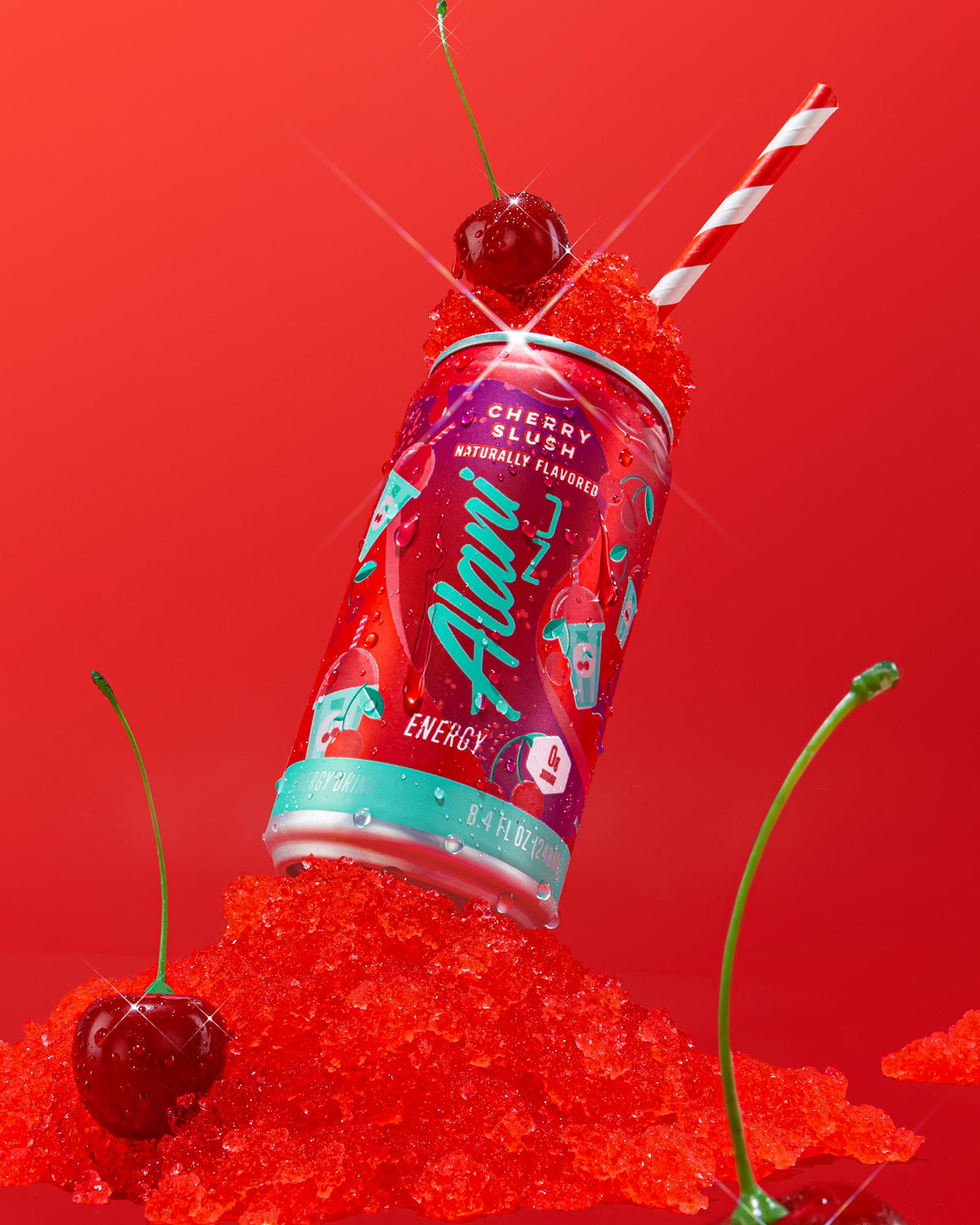 Cherry Slush Mini Energy Drink - 24-Pack