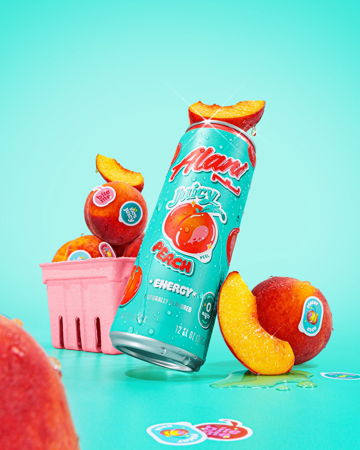 Juicy Peach Sugar-Free Energy Drink, 12-Pack