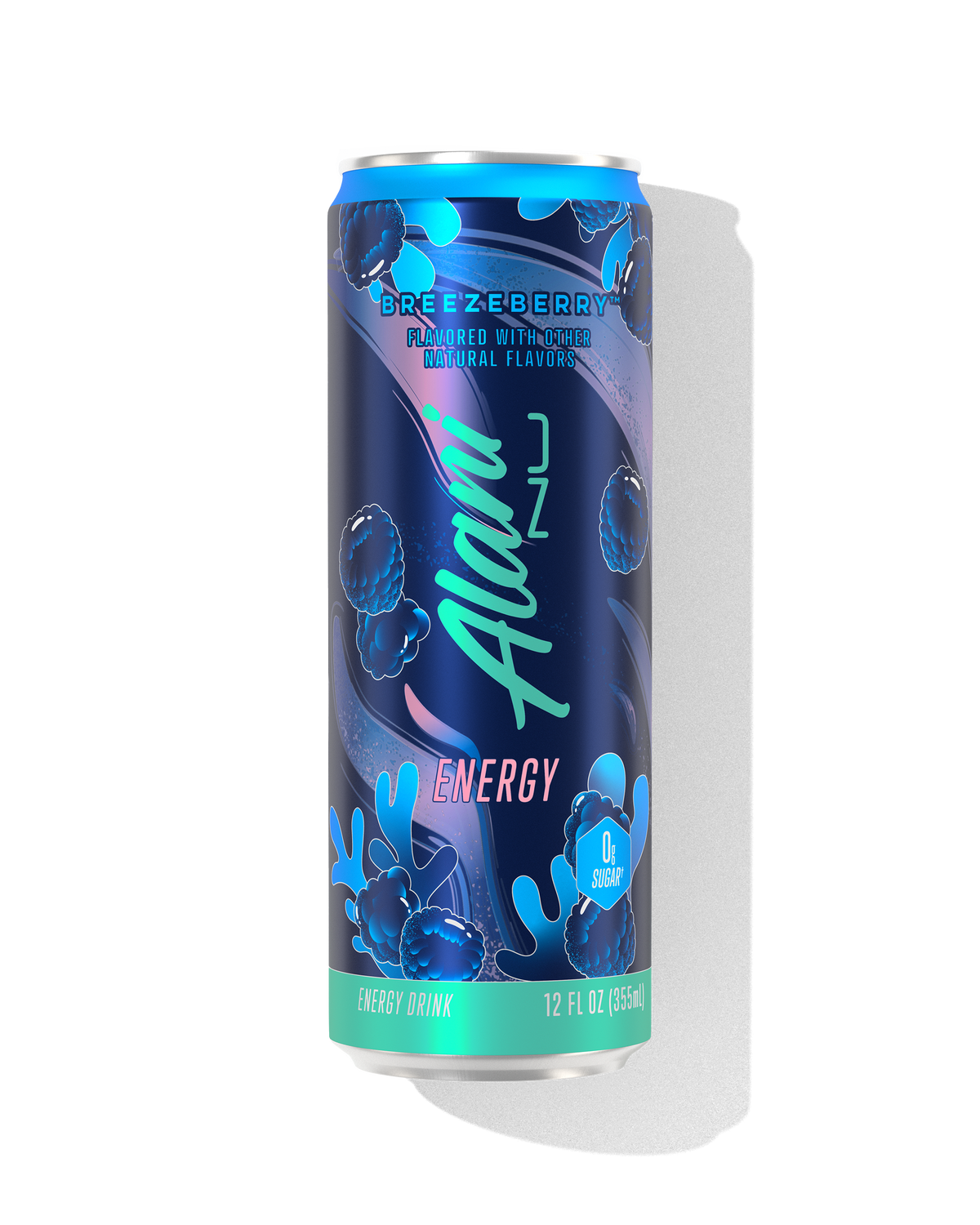 Breezeberry Sugar-Free Energy Drink, 12-Pack