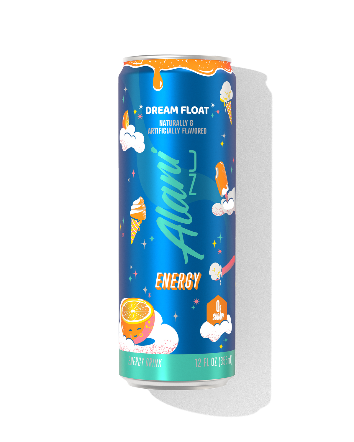 Dream Float Zero-Sugar Energy Drink, 12-Pack