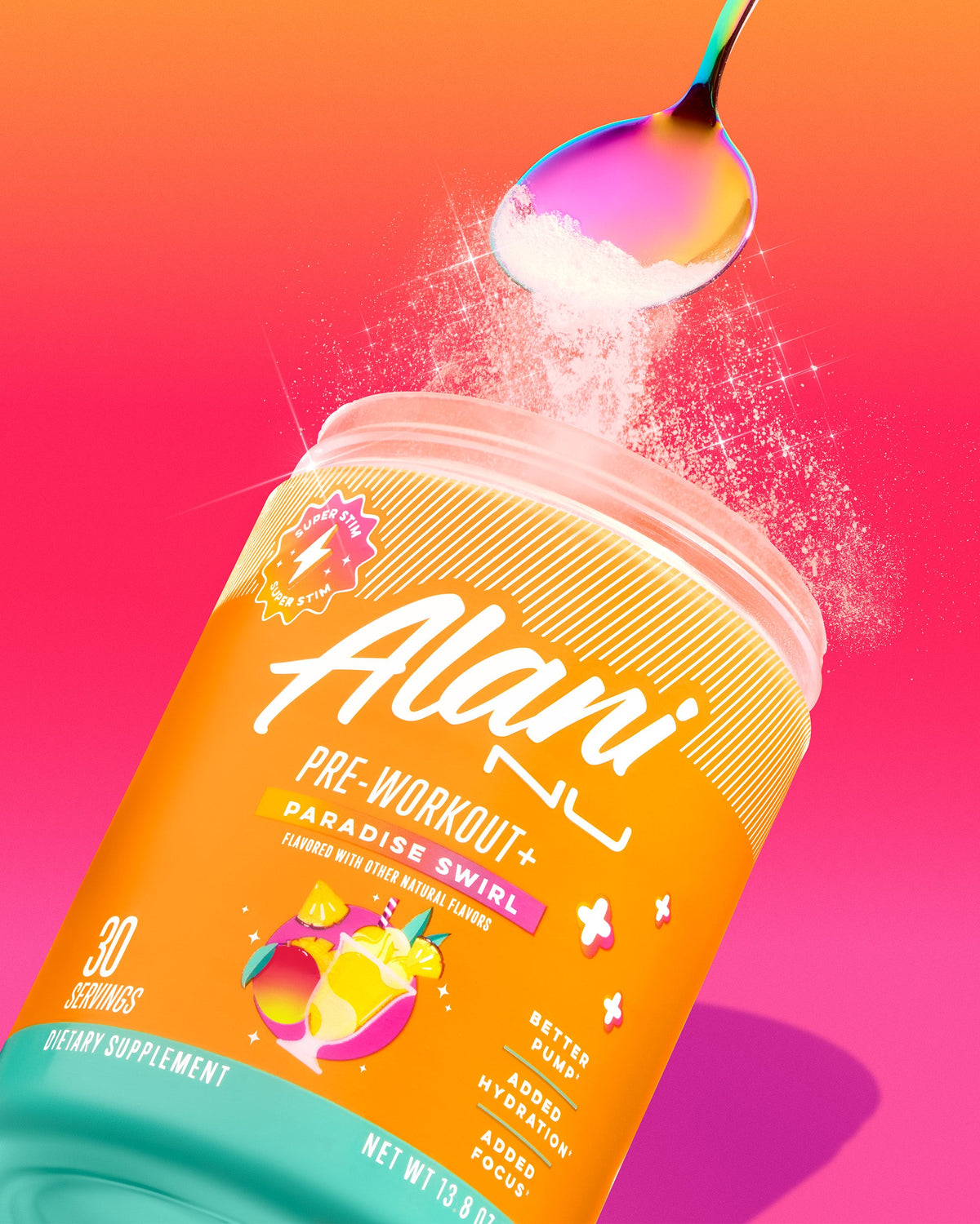 Paradise Swirl Pre-Workout+ - 30 Servings