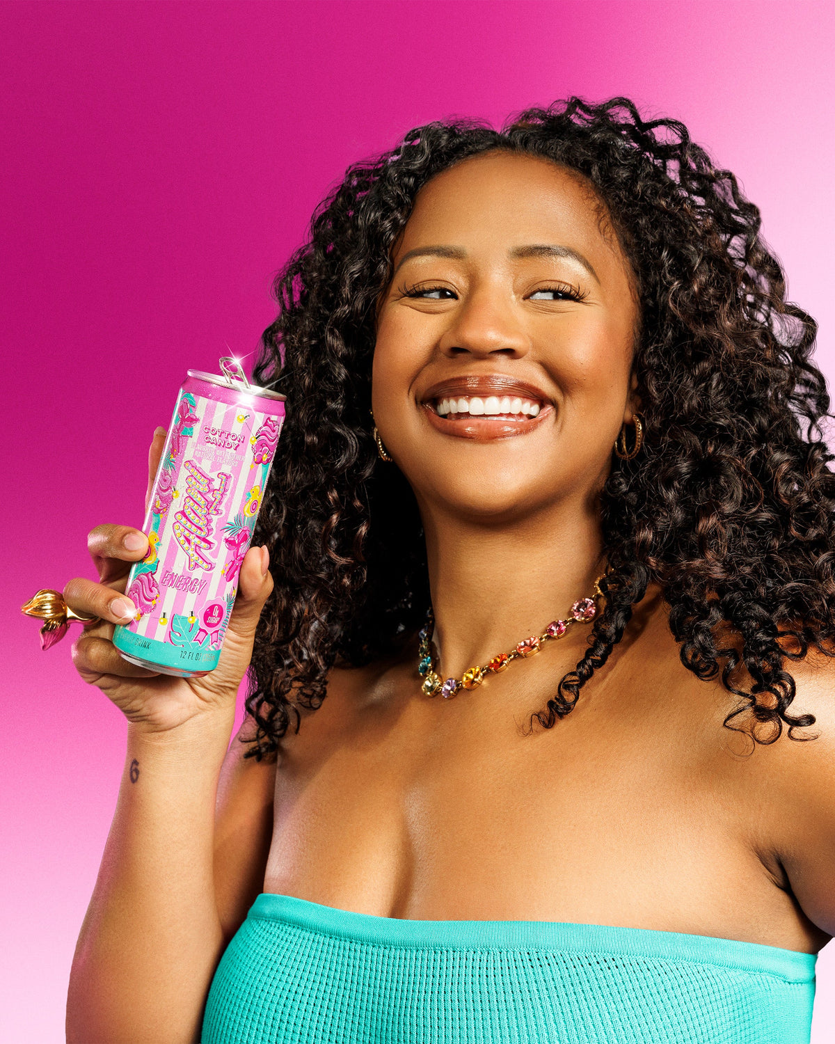 Cotton Candy Zero-Sugar Energy Drink, 12-Pack