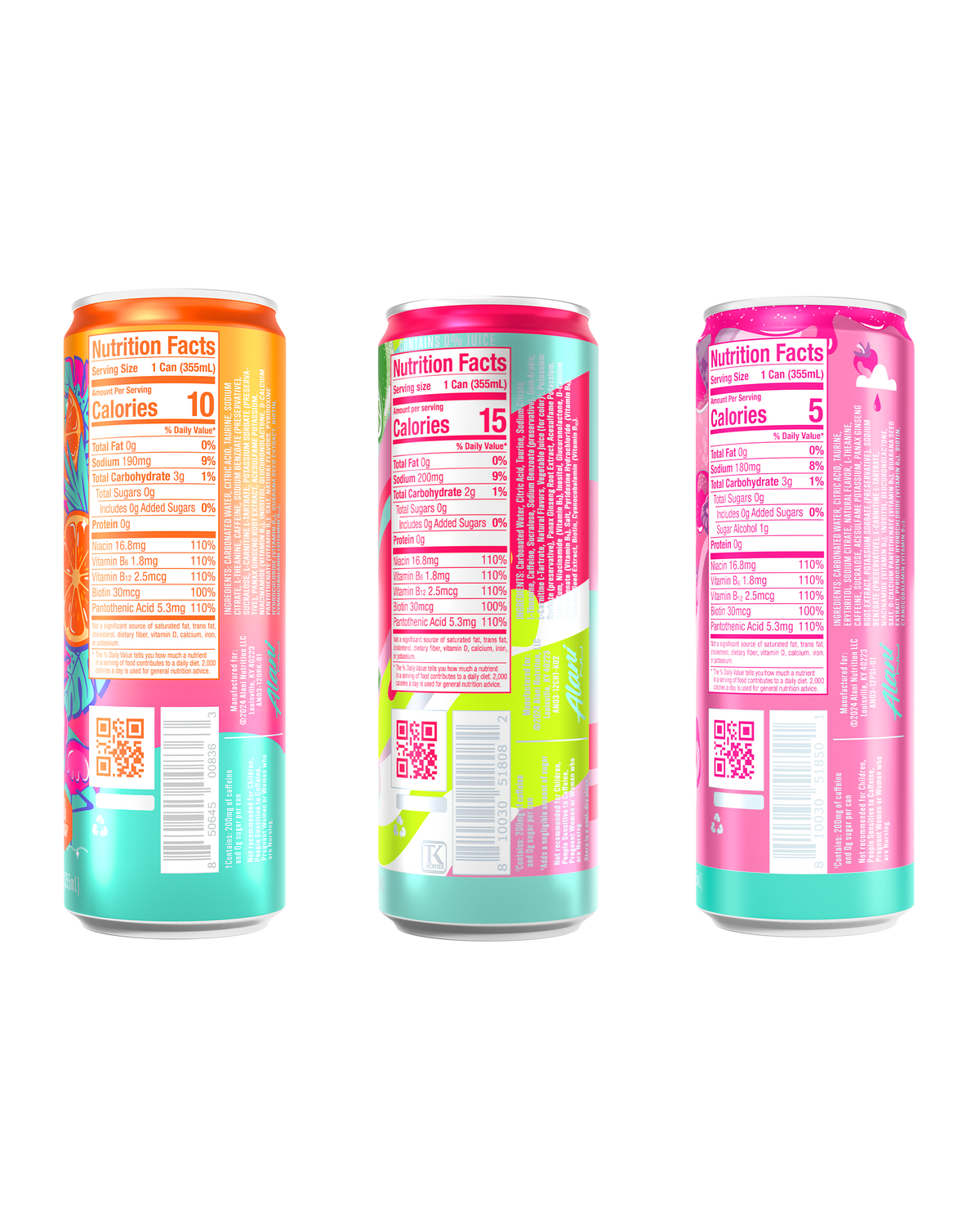 Sunkissed Mix Energy Drink Variety - 12-Pack
