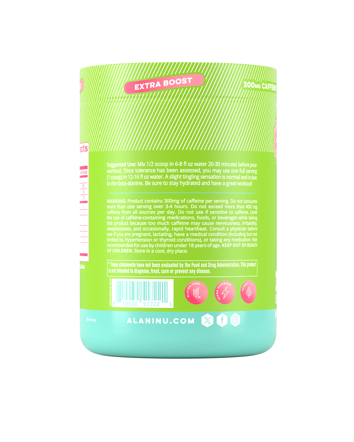 Kiwiberry Pre-Workout+ - 30 Servings