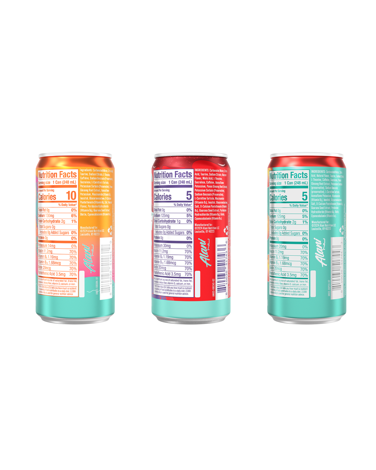 Mini Energy Splash Variety - 12-Pack