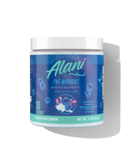 Breezeberry Pre-Workout Drink Mix, 30 Servings