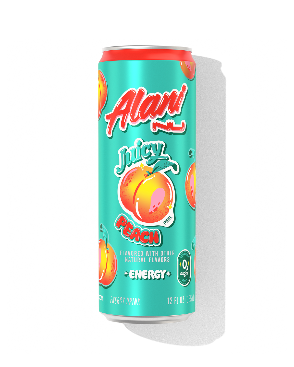 Juicy Peach Sugar-Free Energy Drink, 12-Pack