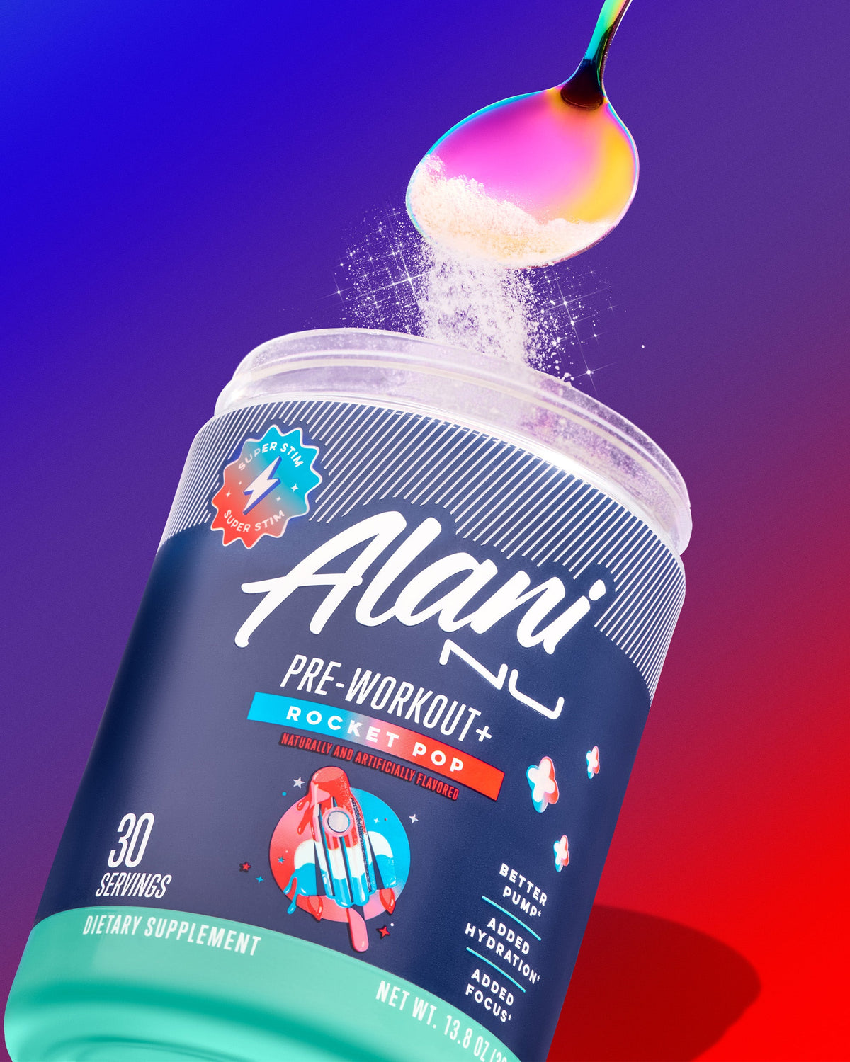 Rocket Pop Pre-Workout+ - 30 Servings