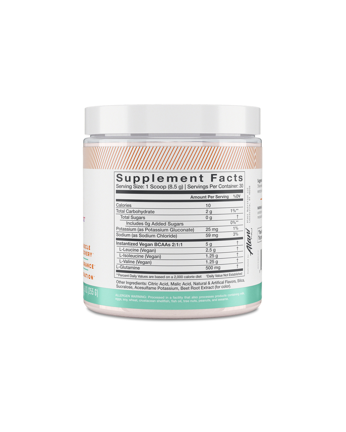 Hawaiian Shaved Ice BCAA Supplement, 30 Servings