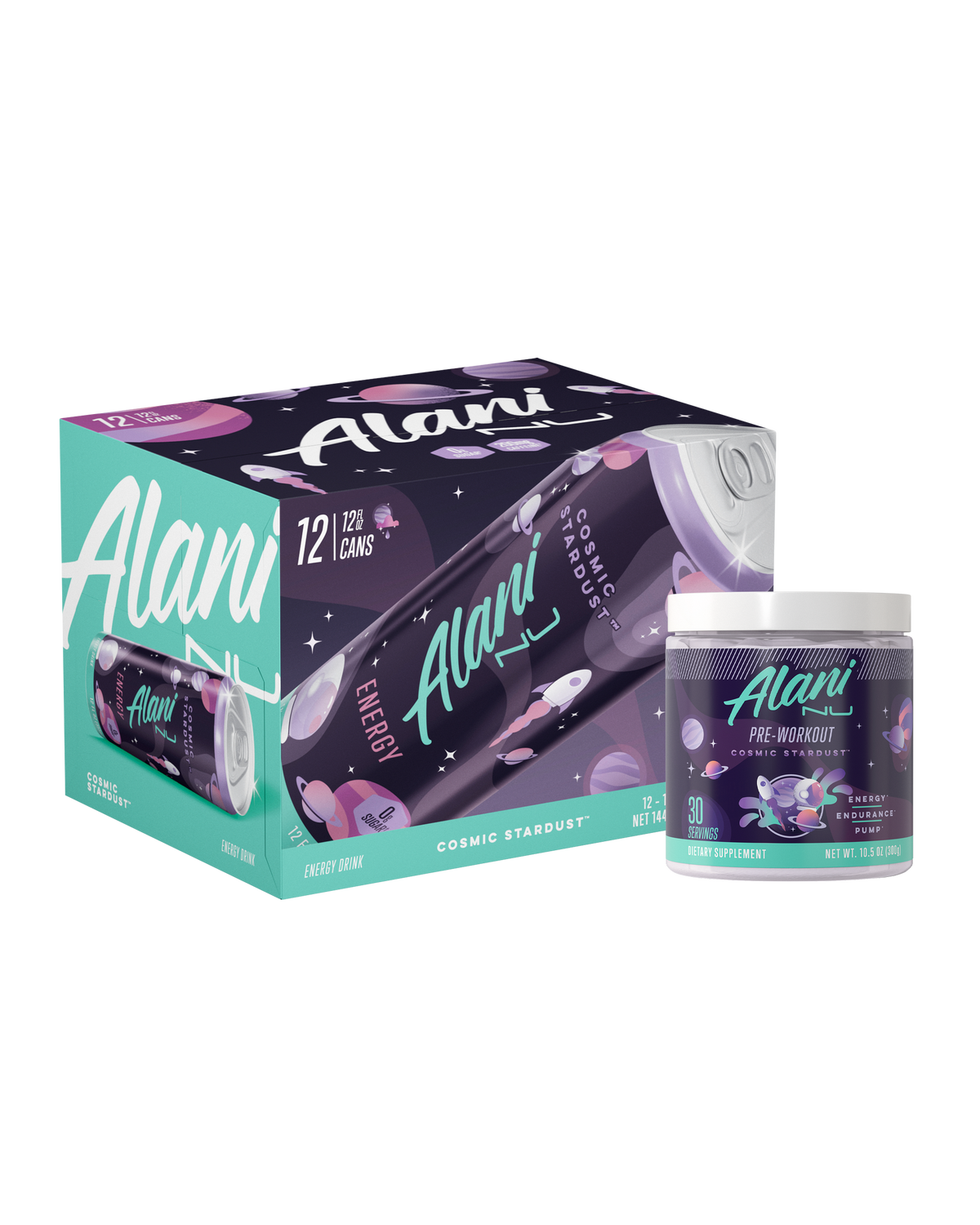 Cosmic Stardust Energy Drink and Pre-Workout Bundle