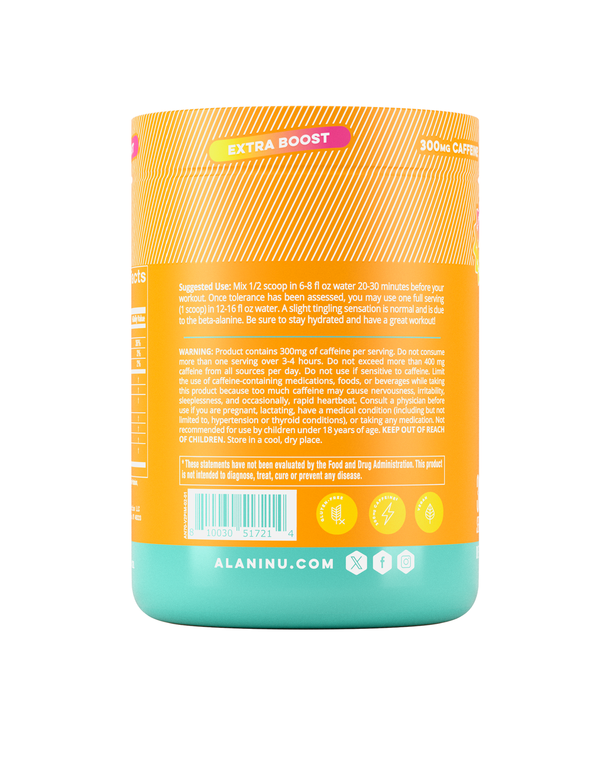 Paradise Swirl Pre-Workout+ - 30 Servings