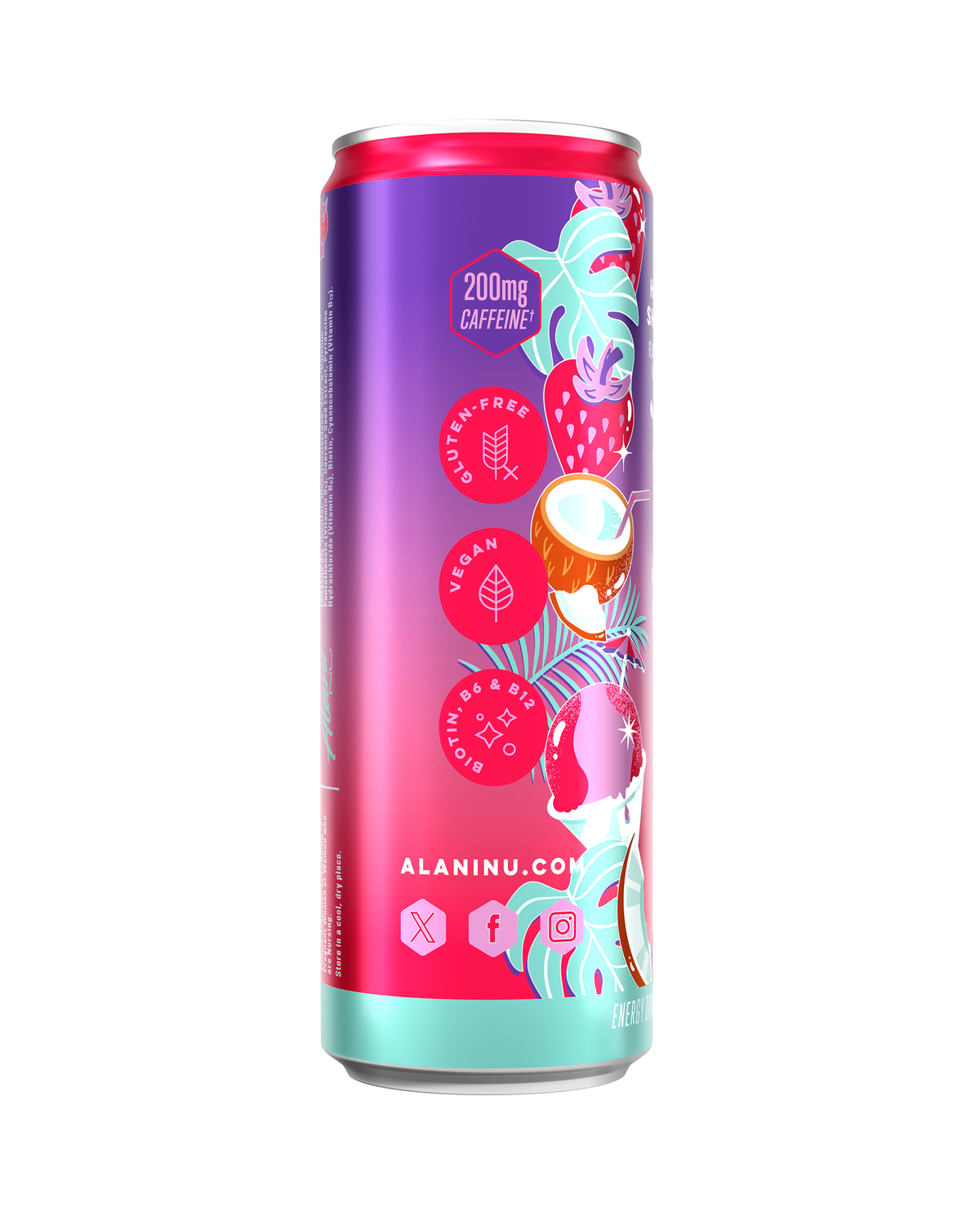 Hawaiian Shaved Ice Energy Drink - 12-Pack