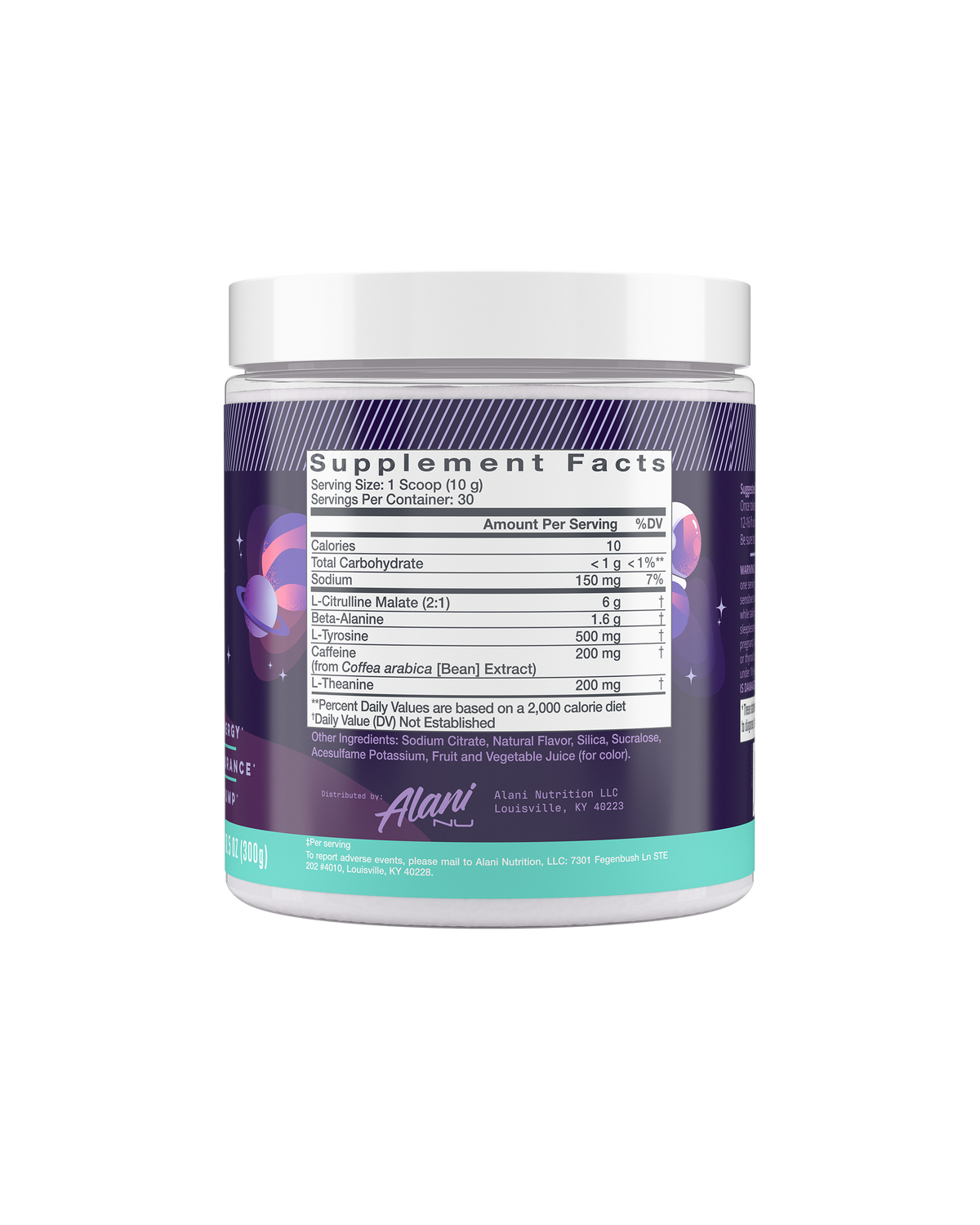 Cosmic Stardust Pre-Workout Supplement, 30 Servings